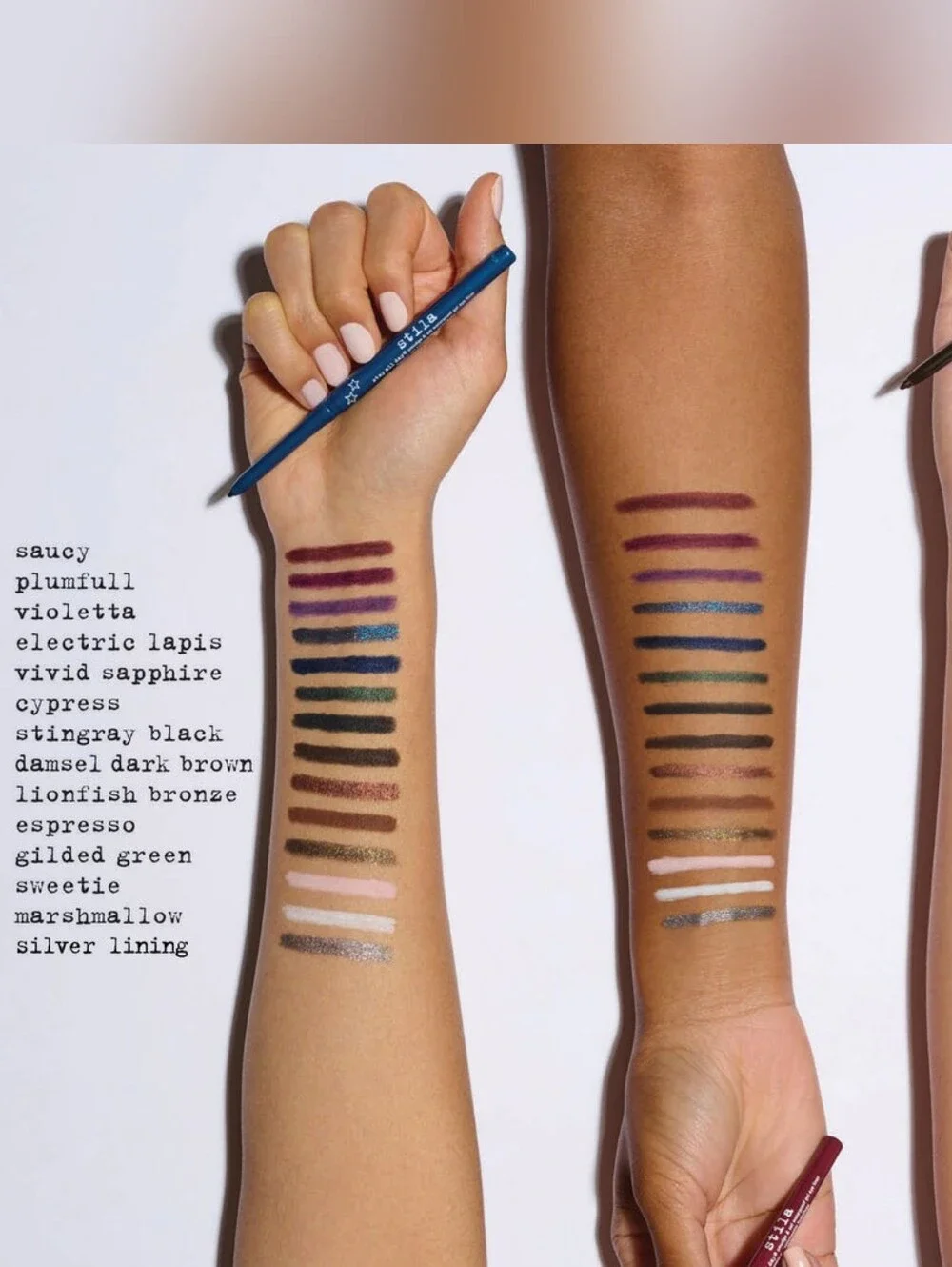 Stila Stay All Day Smudge & Set Waterproof Gel Eye Liner in Espresso, NIB